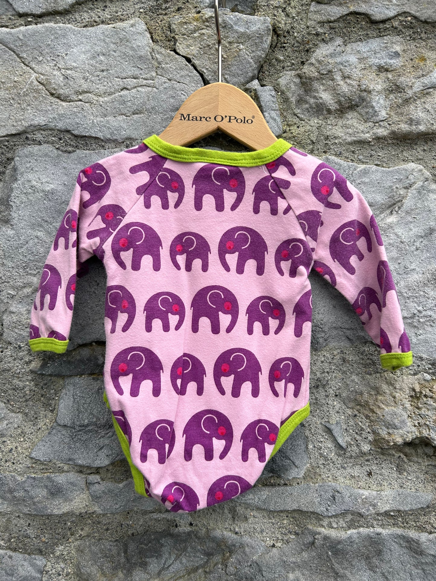 Pink elephants vest   0-1m (50-56cm)