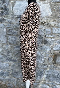 Leopard print maternity dress uk 10