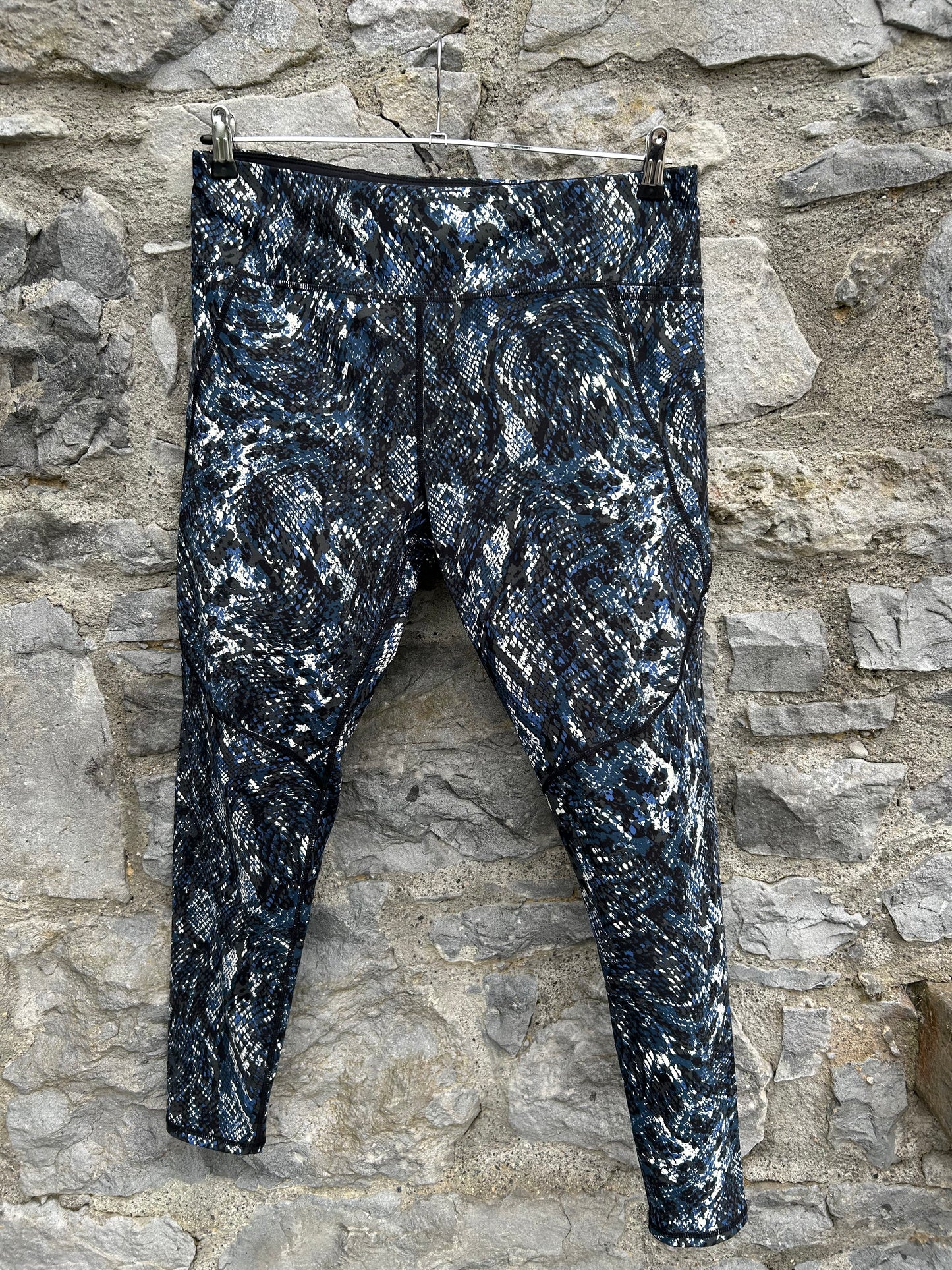 Sweaty BettyPower Leggings, Blue Snake uk 18
