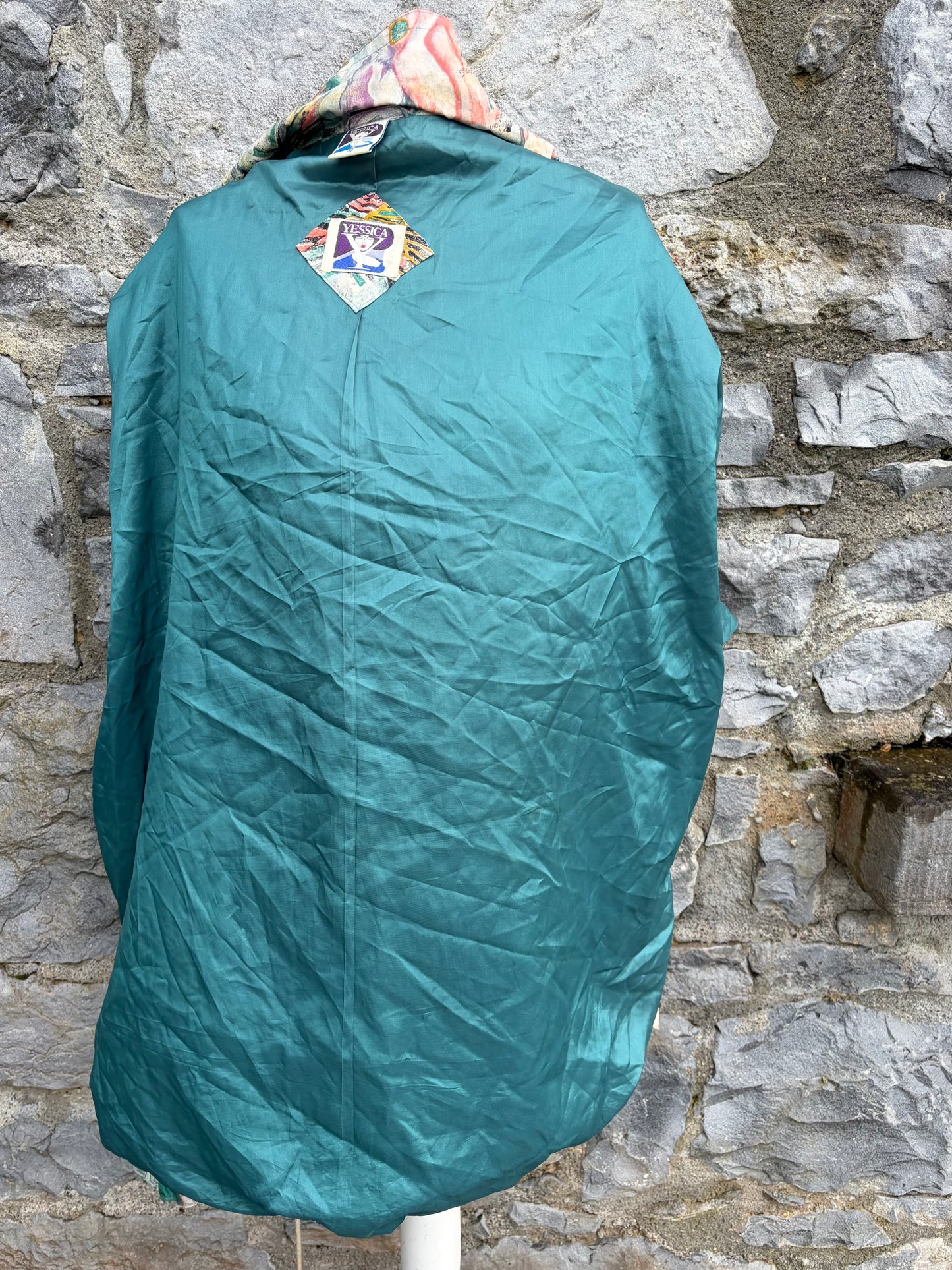 80s abstract zodiac signs jacket uk 16