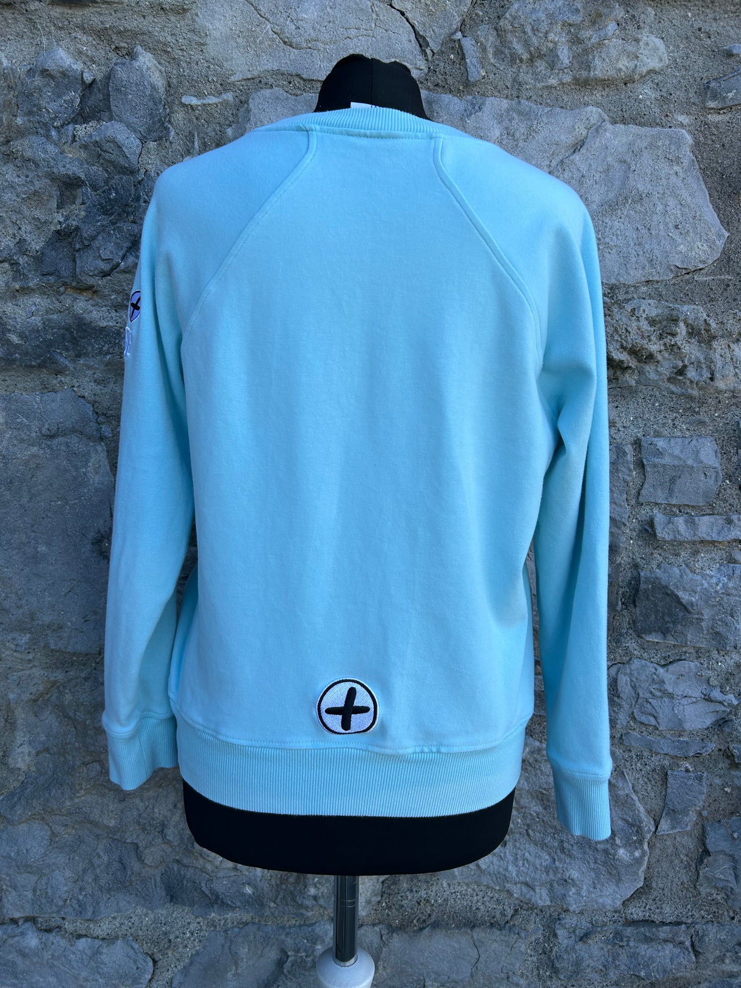 Chill Crew Sweatshirt Baby Blue Athleisure uk 10
