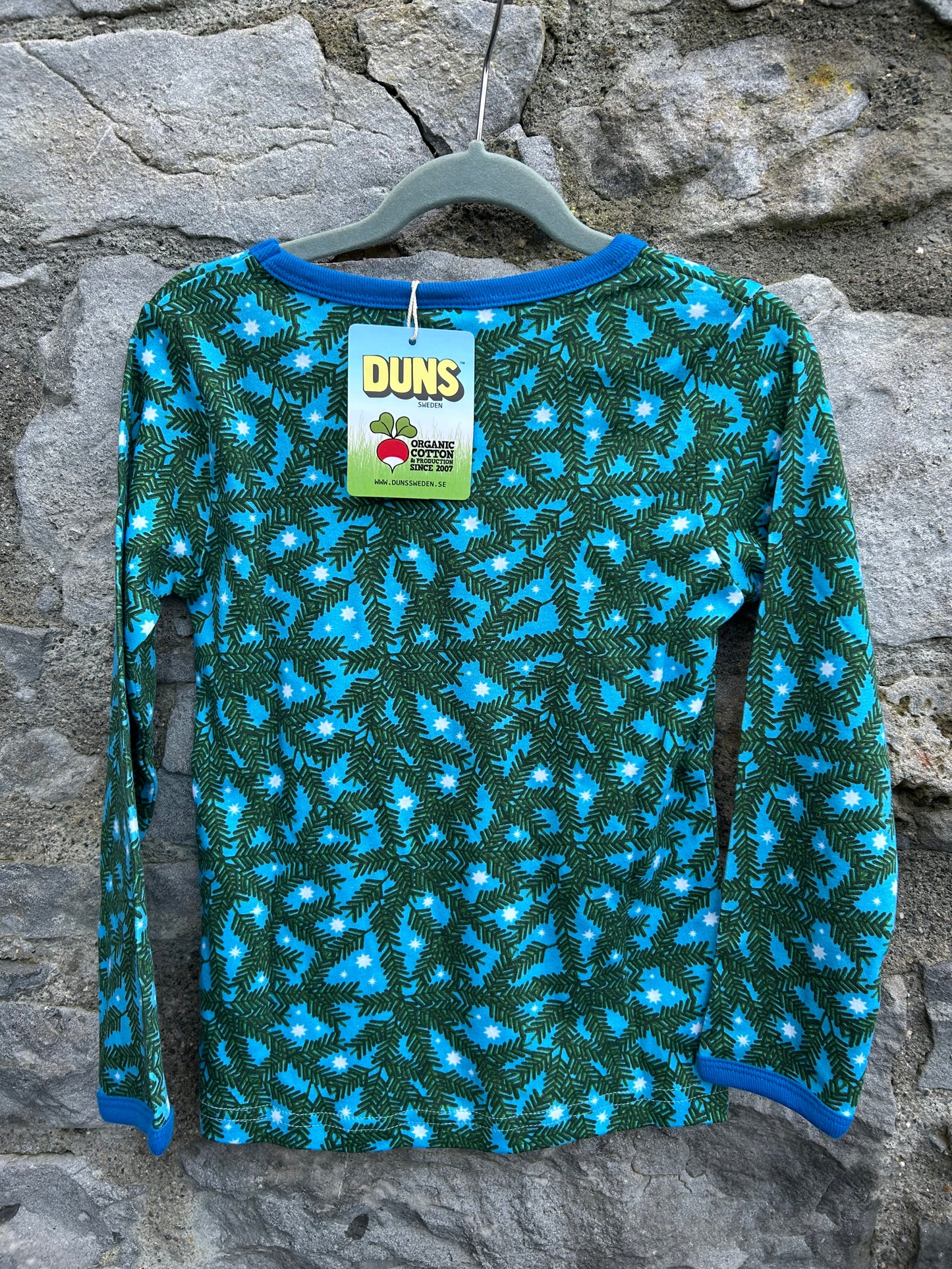 Pine blue top  5y (110cm)