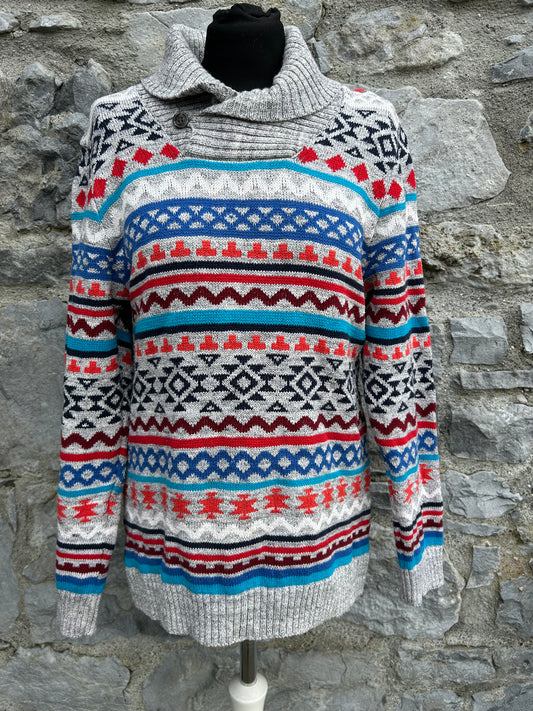 Fair Isle Knit Jumper XS