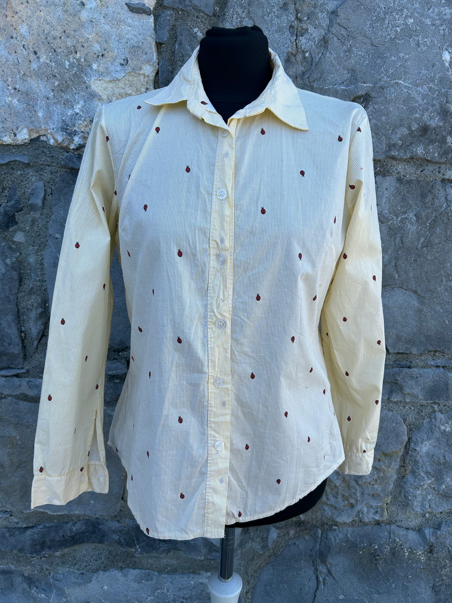 Ladybug yellow shirt uk 10-12