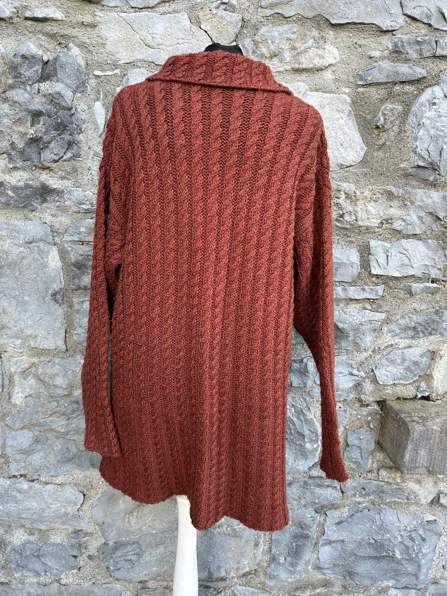 Rusty long cardigan uk 14-16