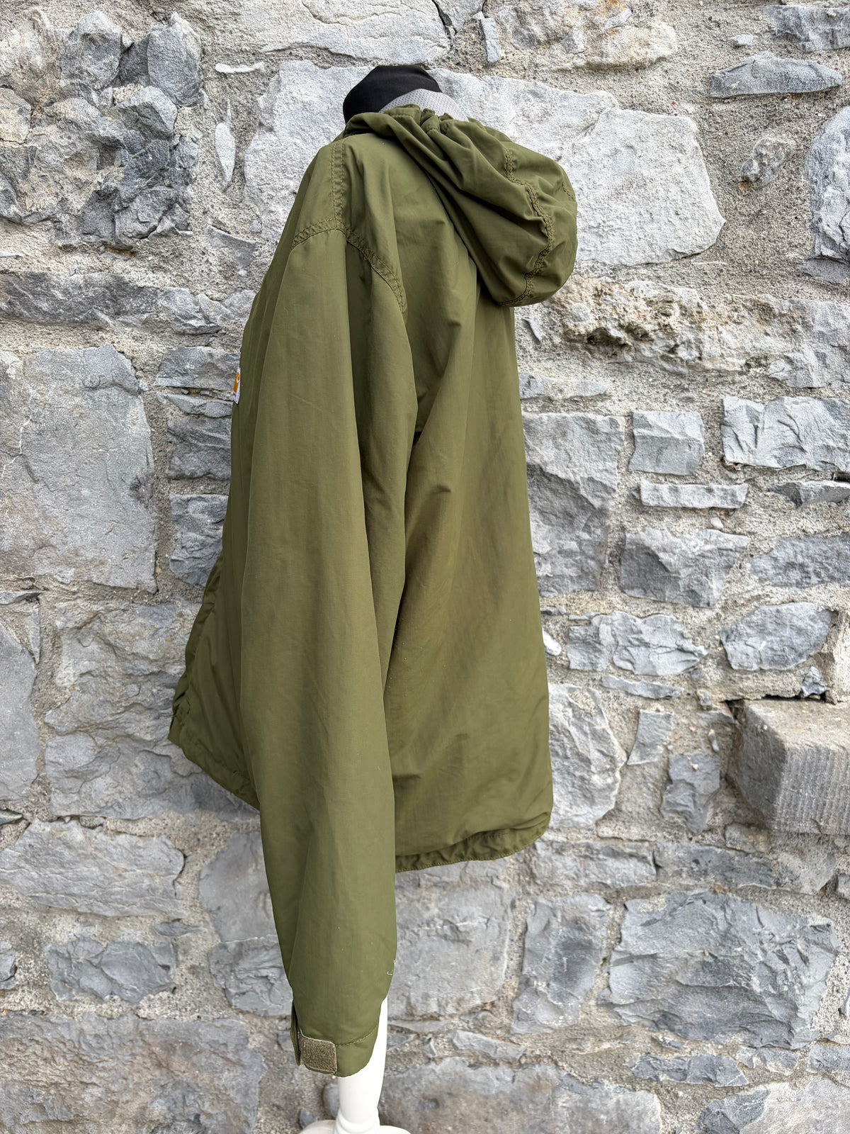 Olive Rain Defender Relaxed Fit Lightweight Jacket M-L