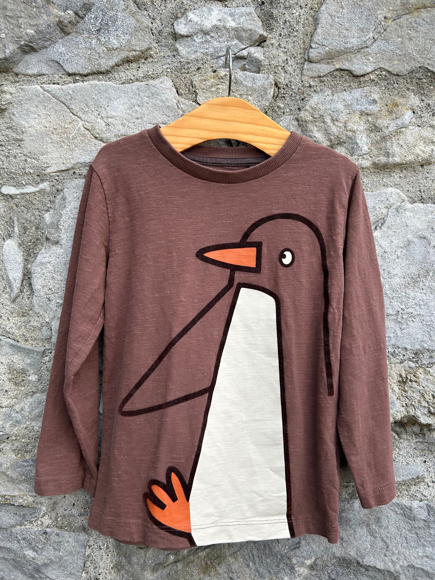 Penguin brown top 3-4y (98-104cm)