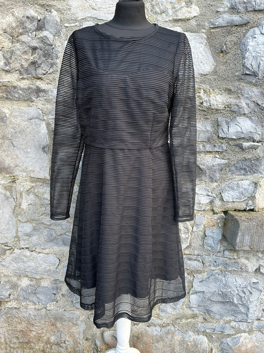 Black dress uk 12