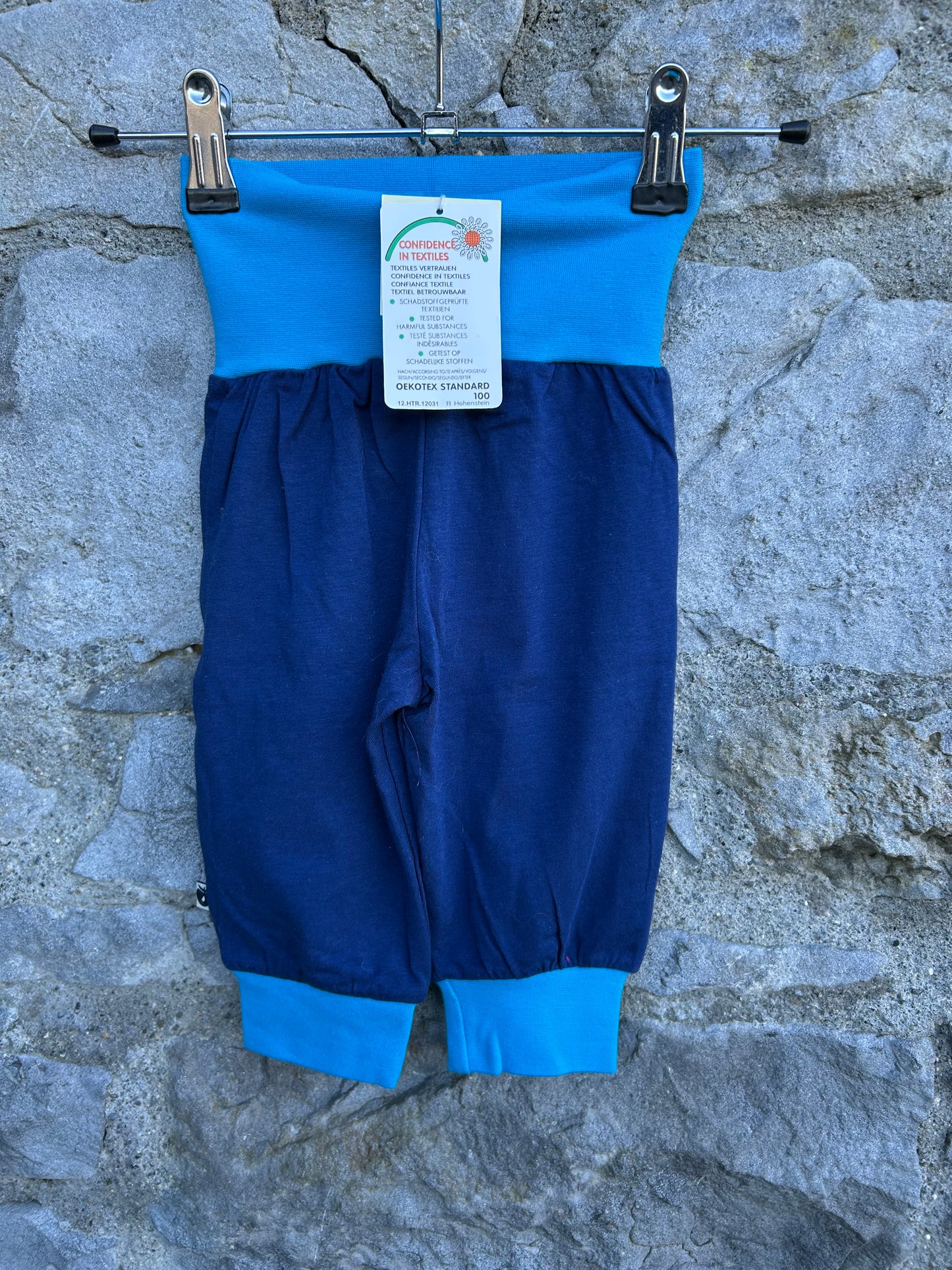 Navy&blue pants  12m (80cm)