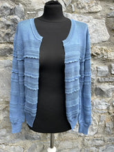 Load image into Gallery viewer, Blue open cardigan uk 12
