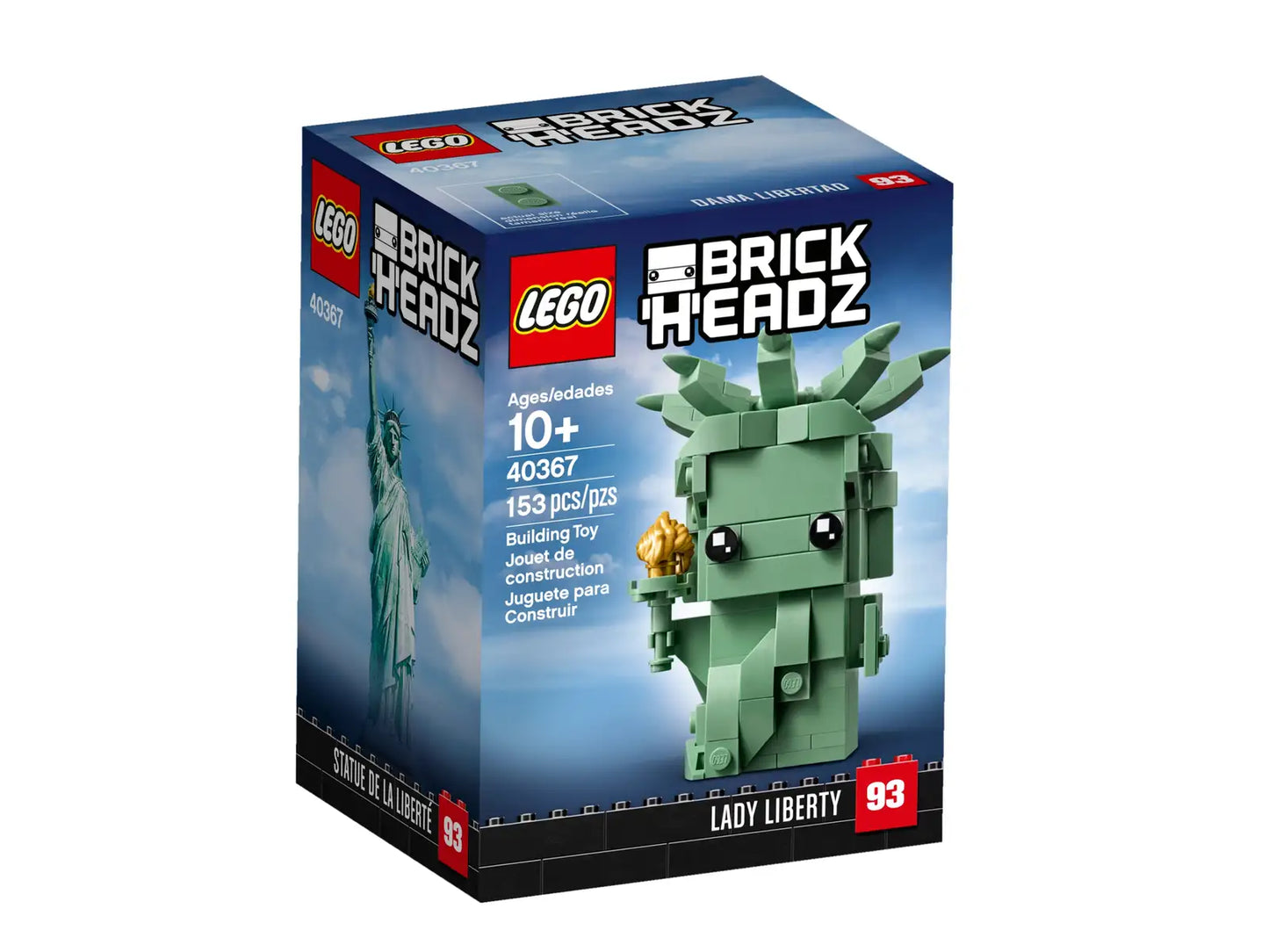 Lady liberty lego