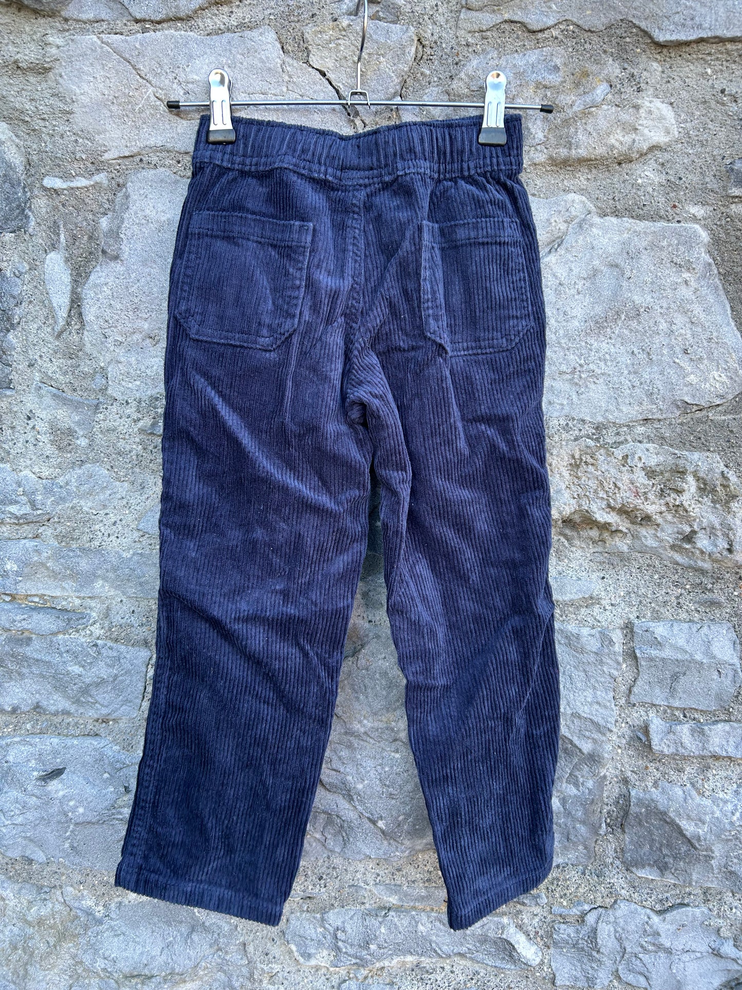 Navy thick cord pants  4-5y (104-110cm)