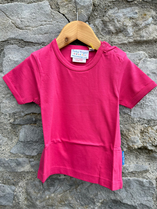 Pink T-shirt   6-12m (68-80cm)