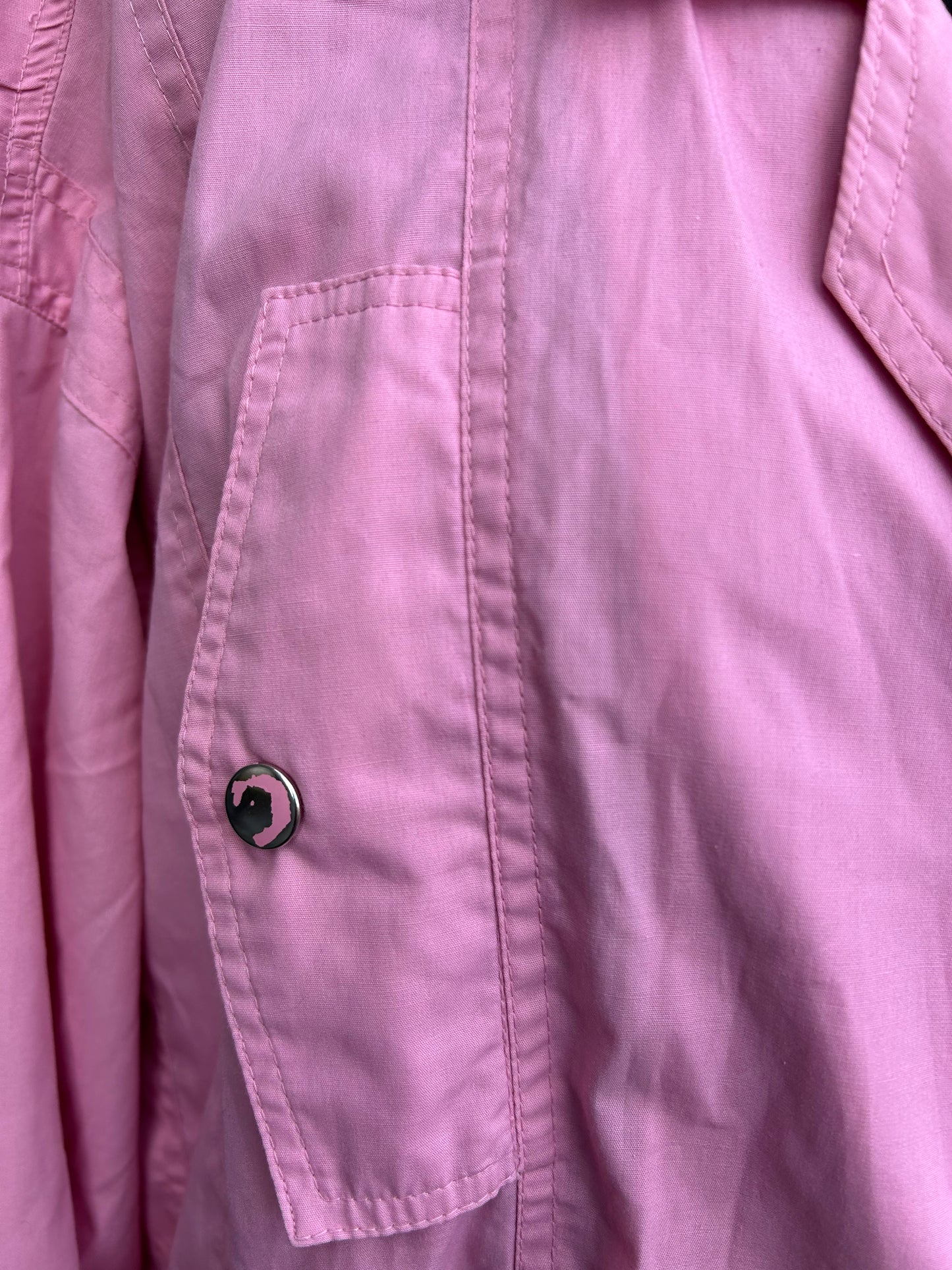 80s pink jacket uk 14-16