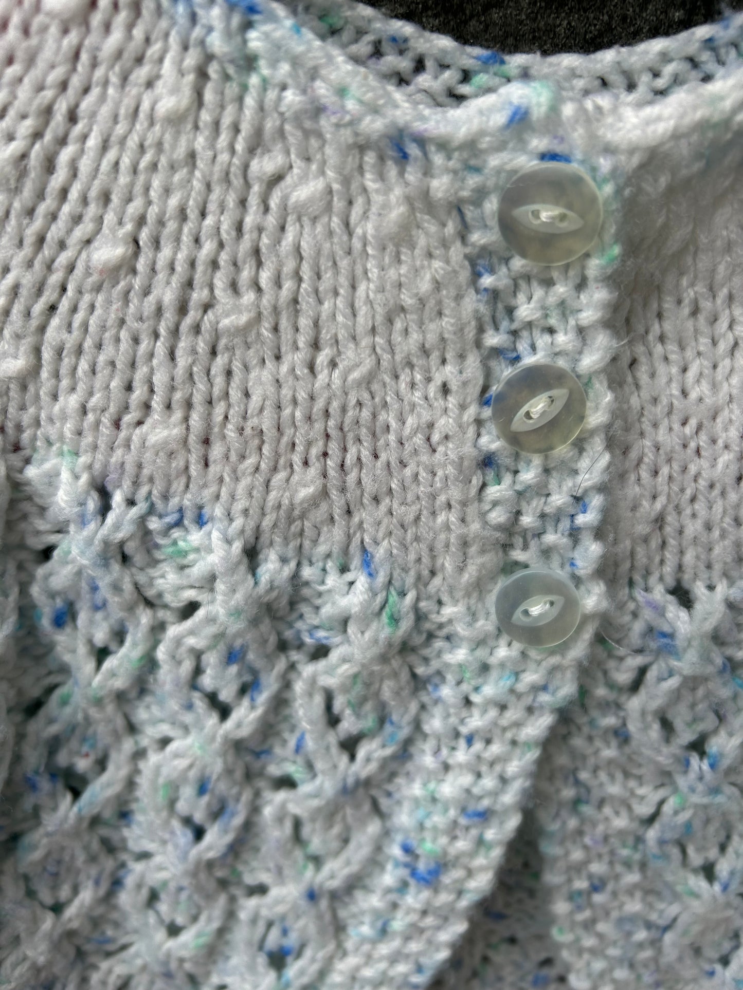 Light blue pointelle cardigan  6-9m (68-74cm)