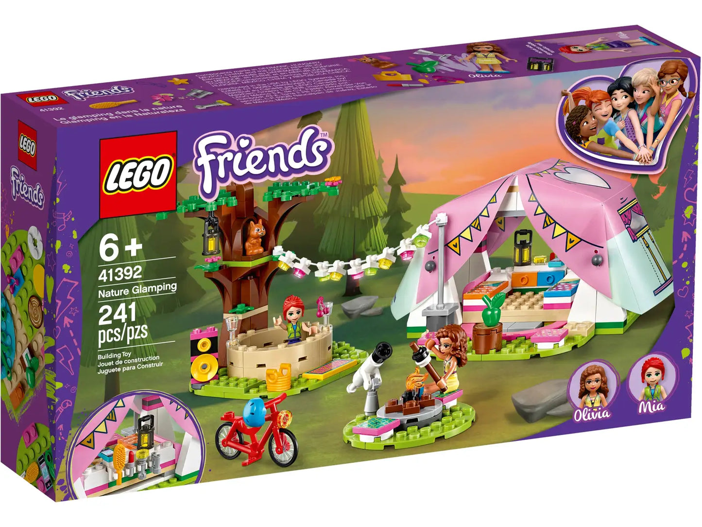 Lego nature glamping 41392