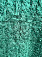 Load image into Gallery viewer, 80s green jumper Small
