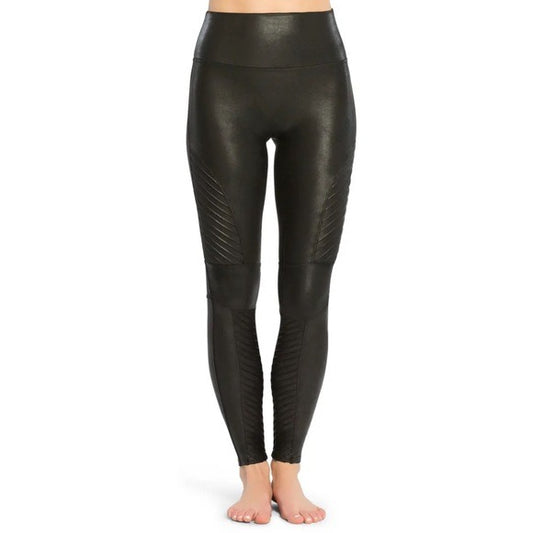 Faux Leather Moto Leggings uk 8-10