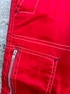 Y2K red pants  6-7y (116-122cm)