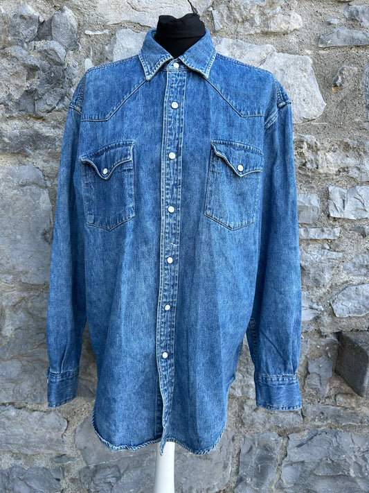 90s denim shirt Medium