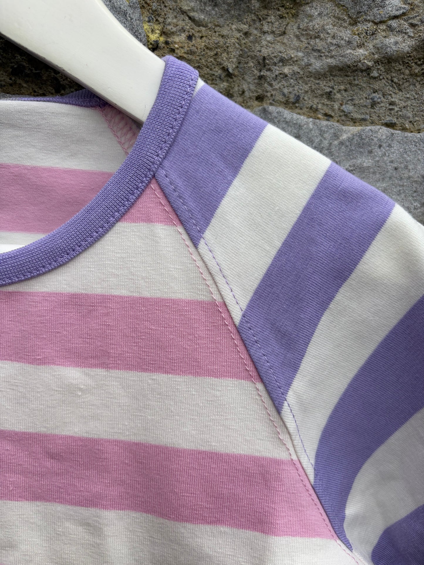 Lavender Stripy t-shirt  3y (98cm)