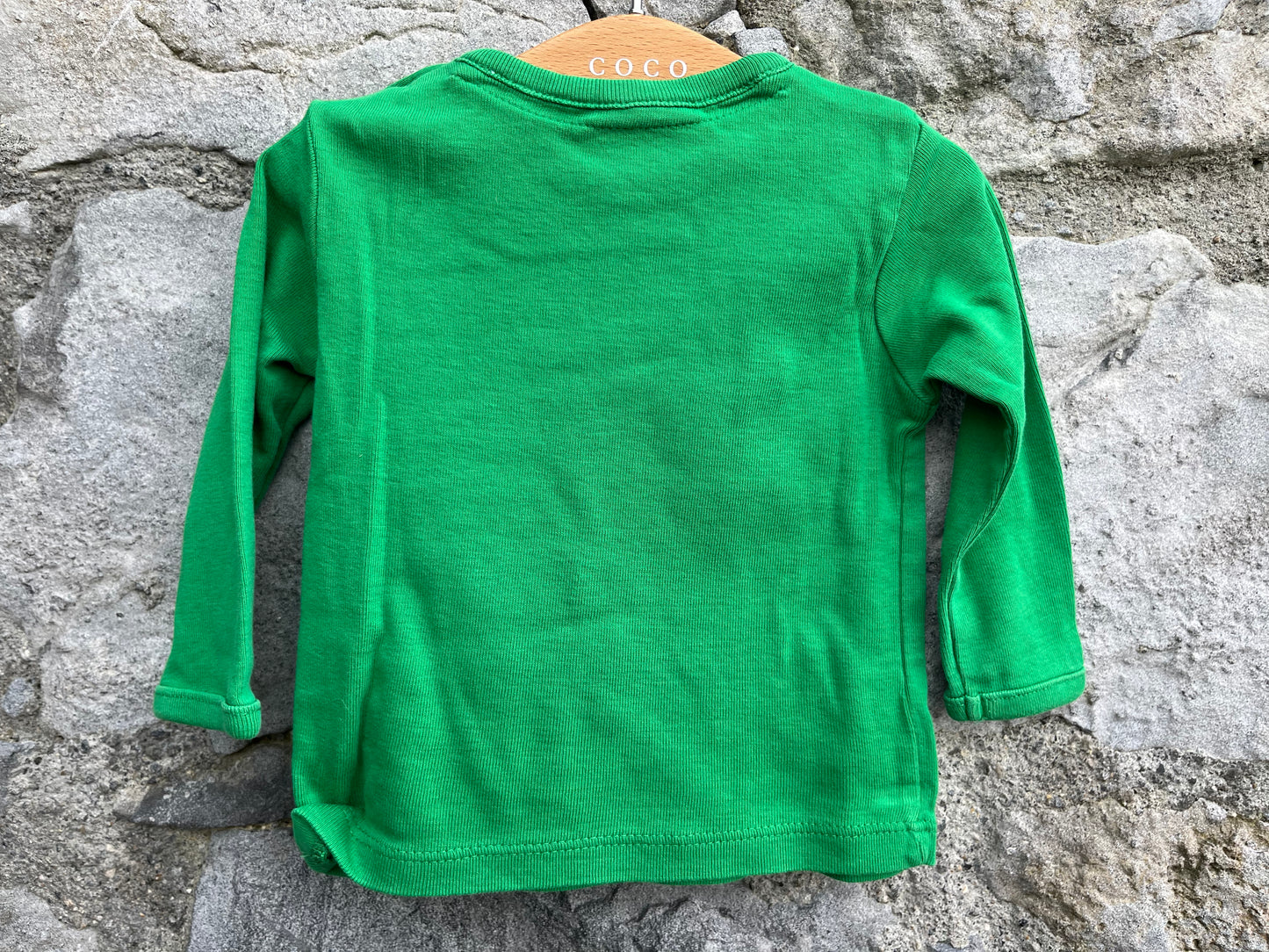 Green star top  0-3m (56-62cm)