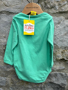 Light green vest  9-12m (74-80cm)
