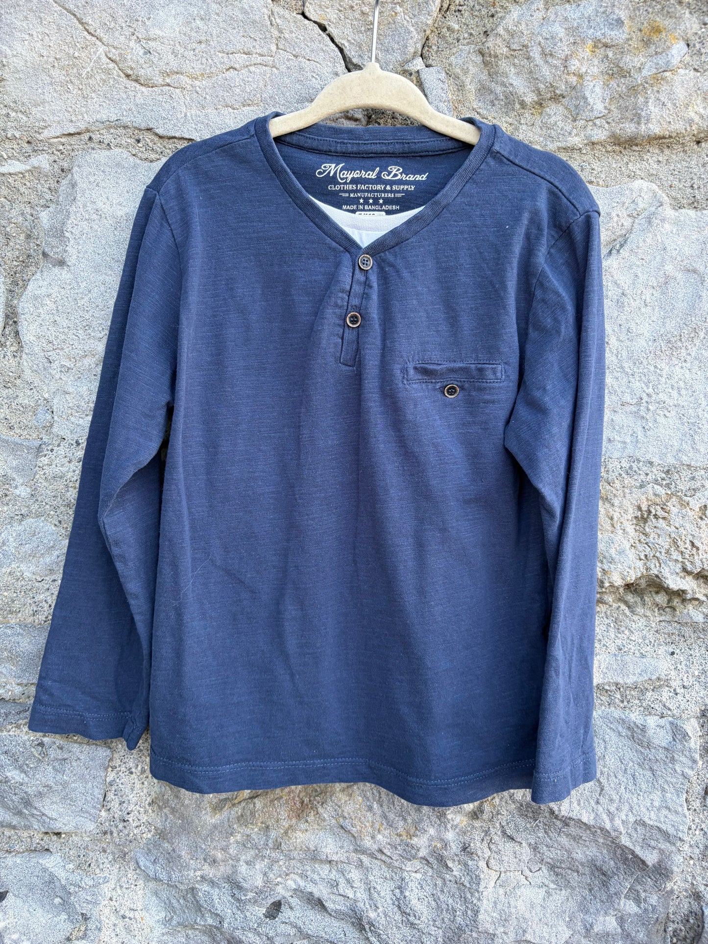 Navy top 4-5y (104-110cm)