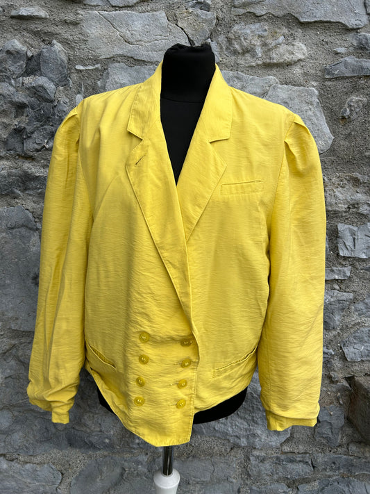 80s yellow jacket uk 16
