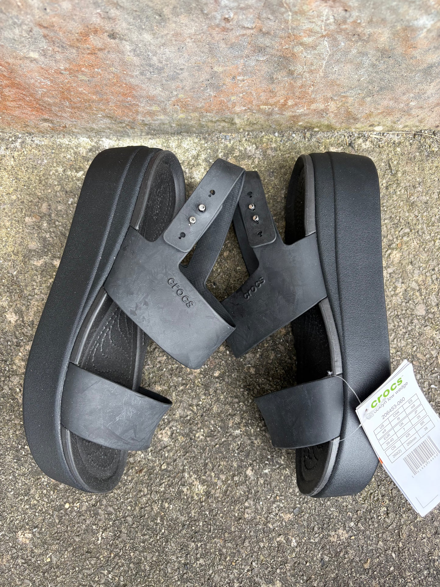 Brooklyn Cork Low Wedge Sandals  uk 6 (eu 39)