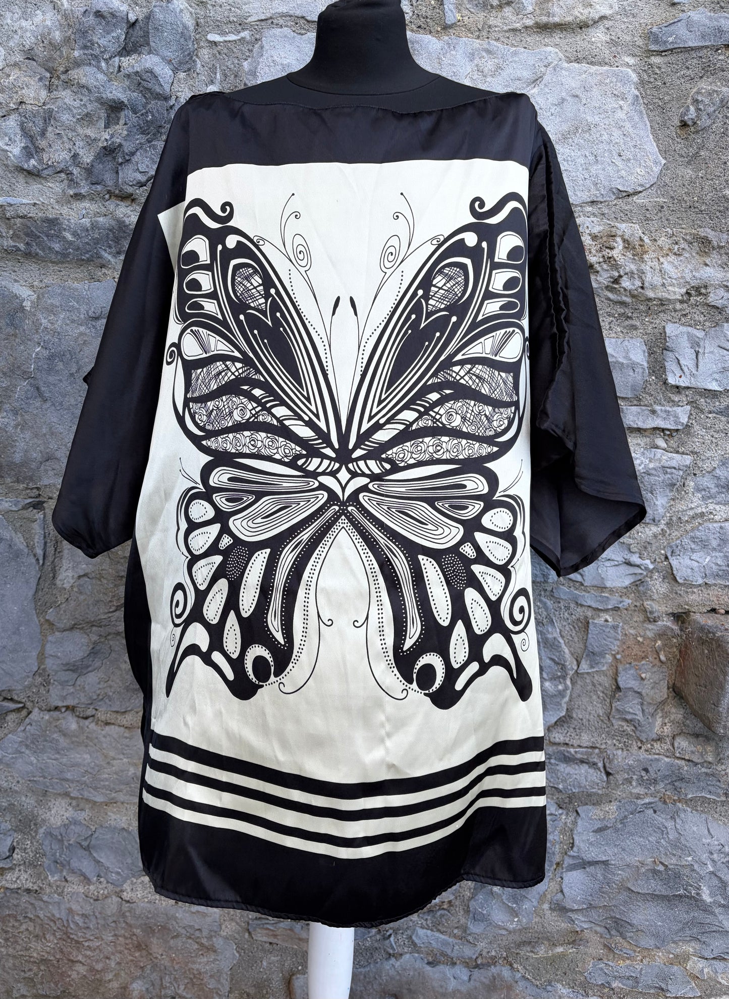 Y2K Butterfly oversized top uk 16-18