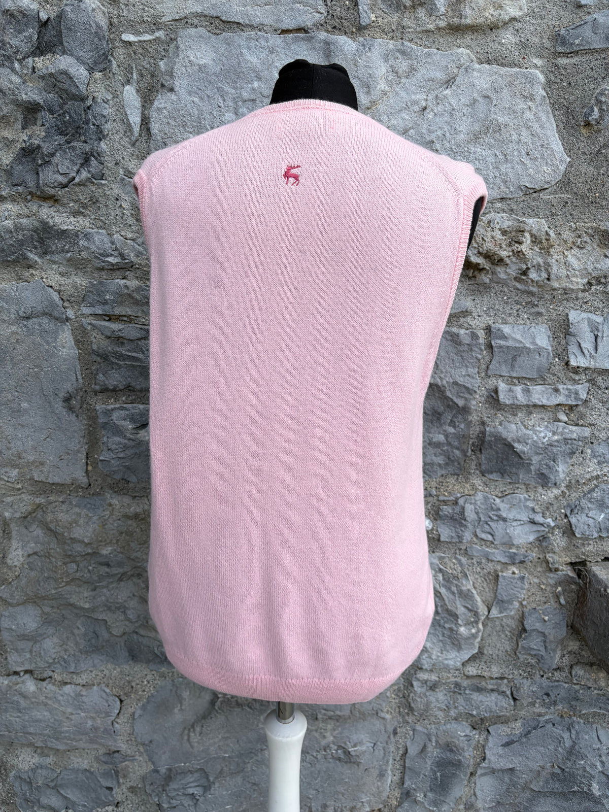 Pink Woolly sweater vest uk 8-10