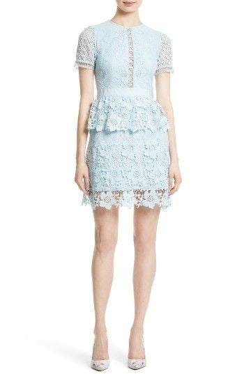 Dixa Layered Lace blue dress uk 8