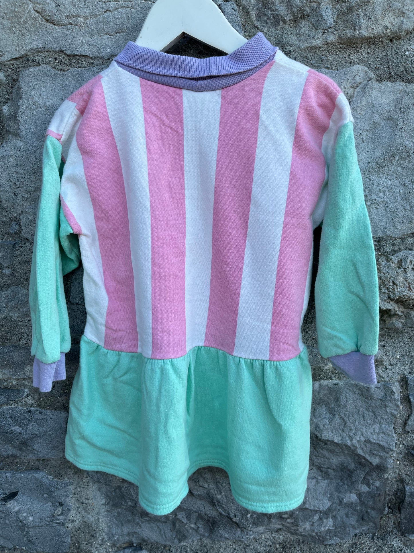 80s Daisy tunic  2-3y (92-98cm)