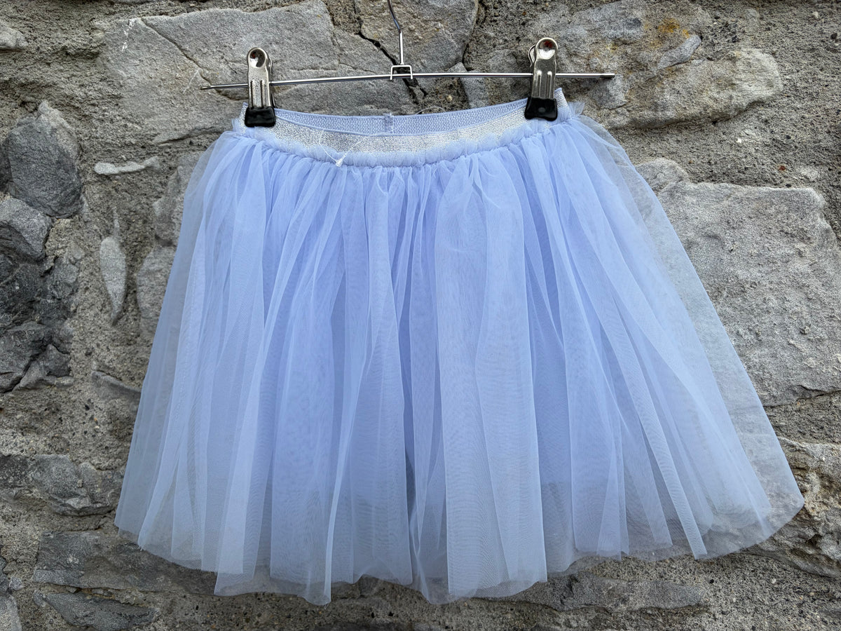 Icy blue tulle skirt  4-5y (104-110cm)