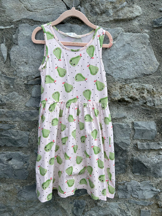 Pears pink dress  7y (122cm)