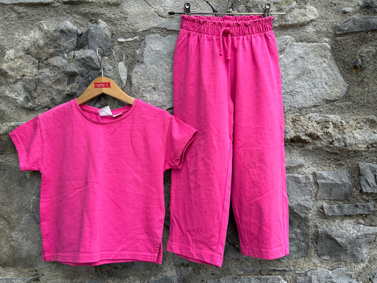 Pink T-shirts&pants  4-5y (104-110cm)