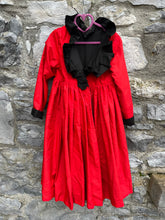 Load image into Gallery viewer, Black&amp;red reversible coat  6-8y (116-128cm)
