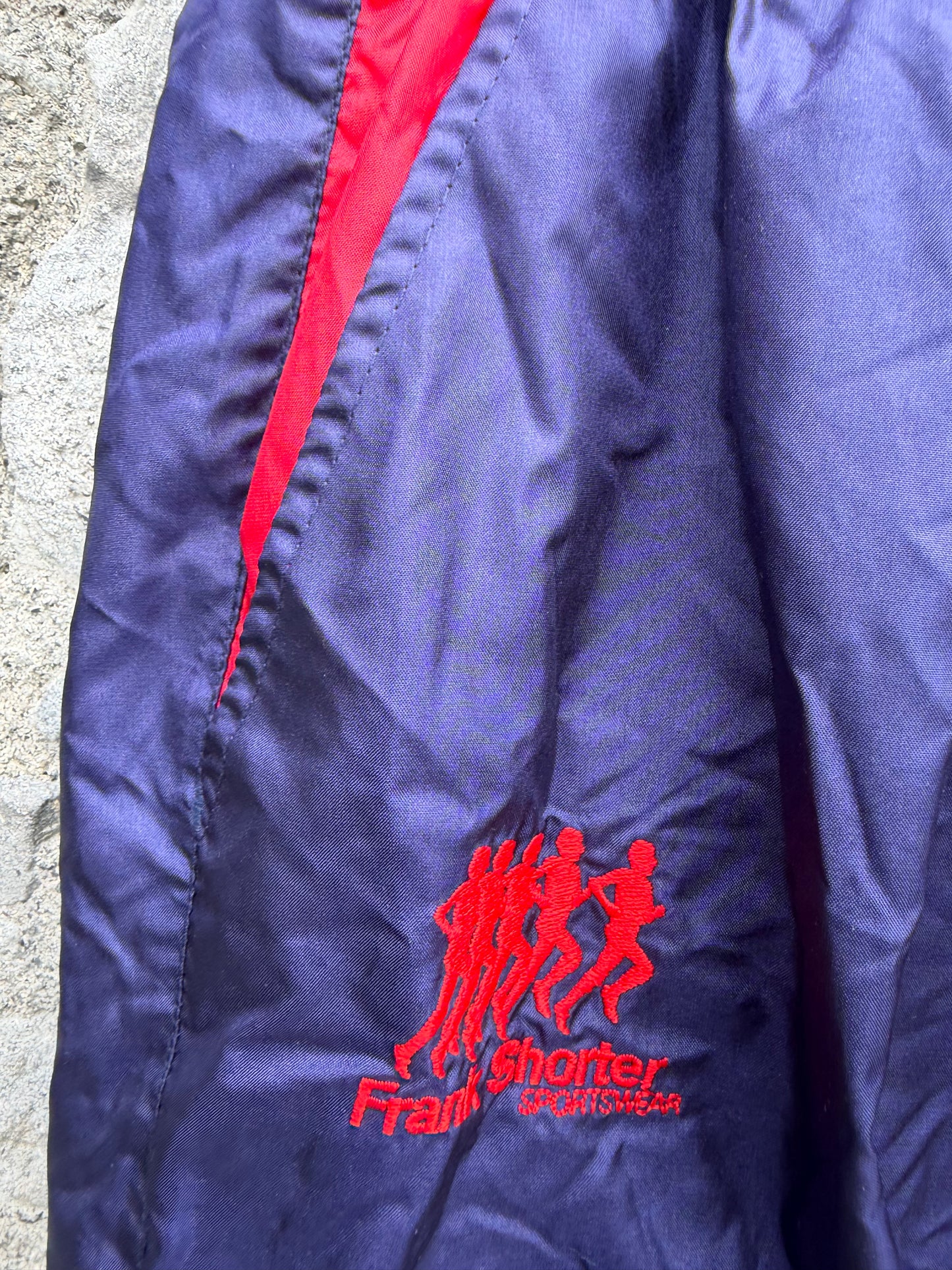 80s navy shell pants Medium