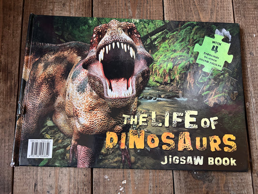 The life of dinosaurs jigsaw book