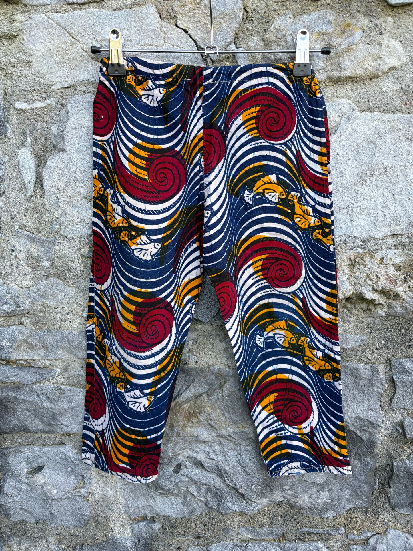 African print pants  3y (98cm)