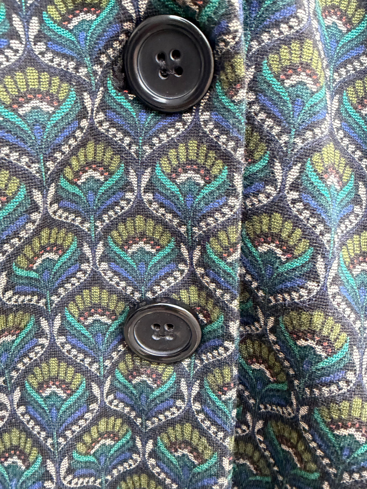 Daisy green geometric blazer uk 14-16