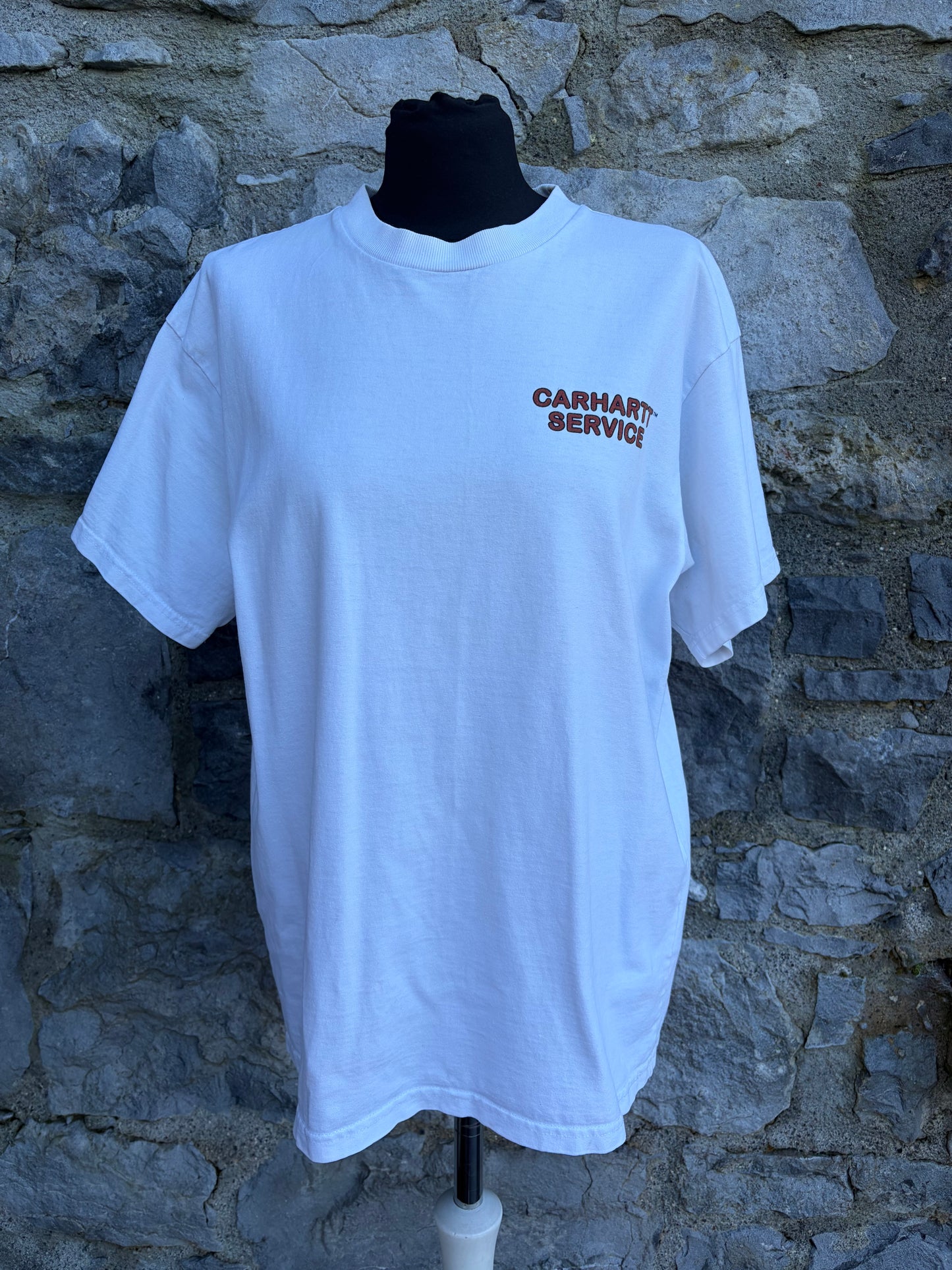 Carhartt service white t-shirt Small