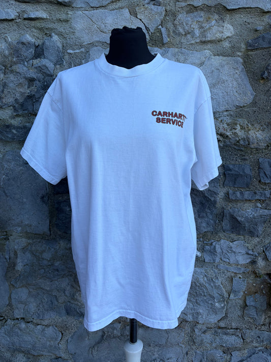 Carhartt service white t-shirt Small