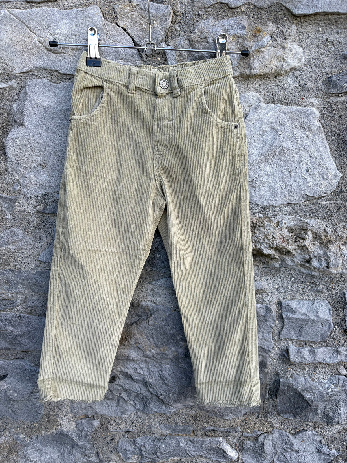 Beige cords  2-3y (92-98cm)