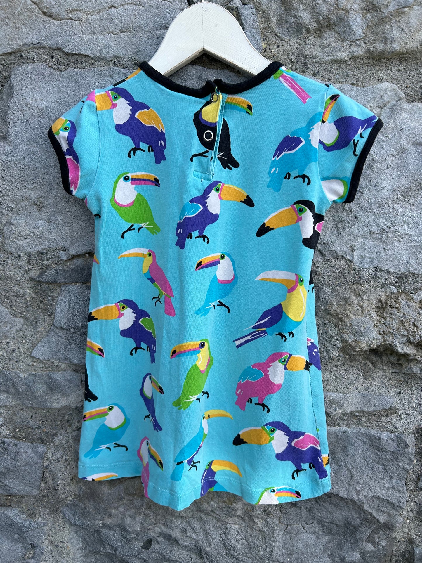 Tucan blue dress  18-24m (86-92cm)