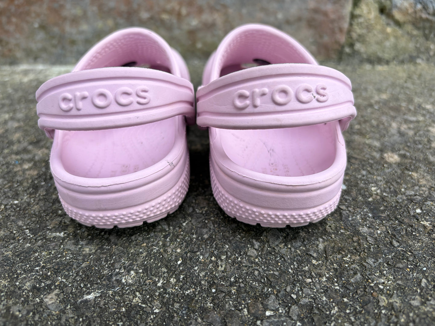 Pink clogs  uk 9 (eu 25-26)