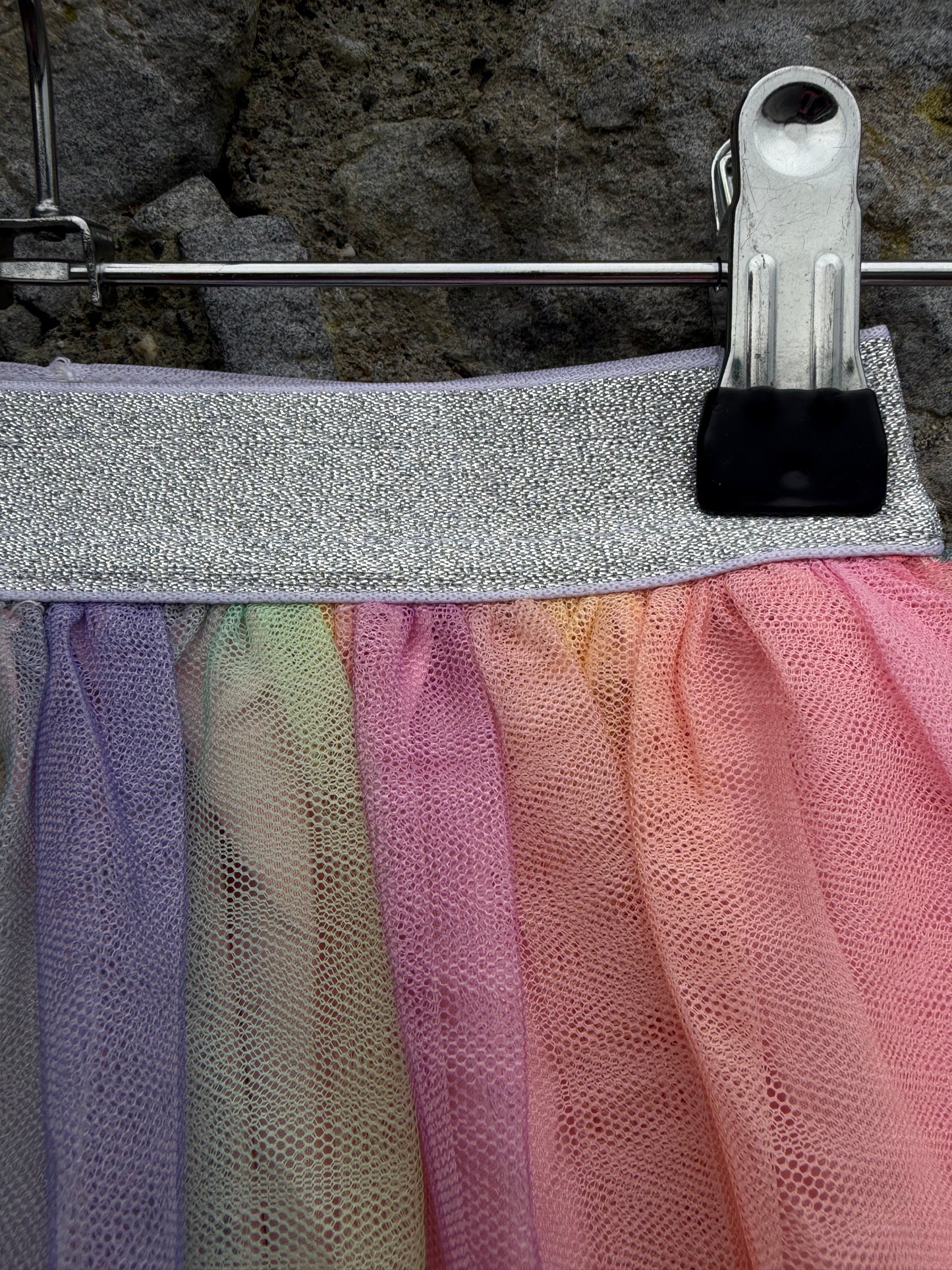 Rainbow tulle skirt  3-4y (98-104cm)