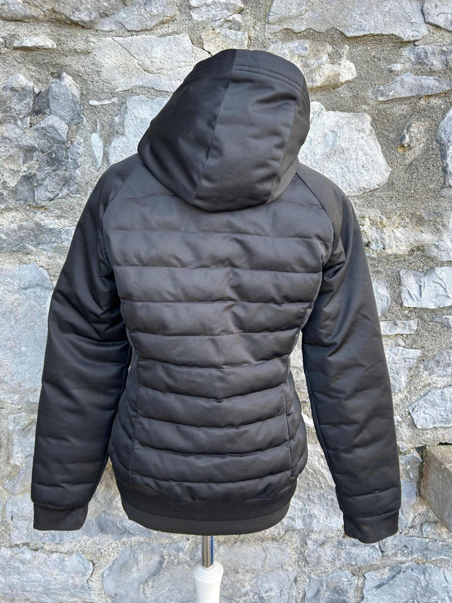 Black puffy jacket uk 8-10