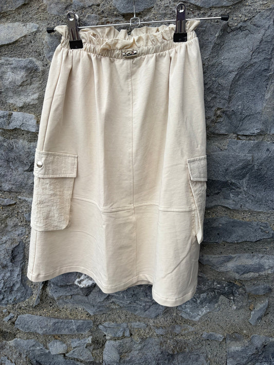 Beige skirt 8y (128cm)